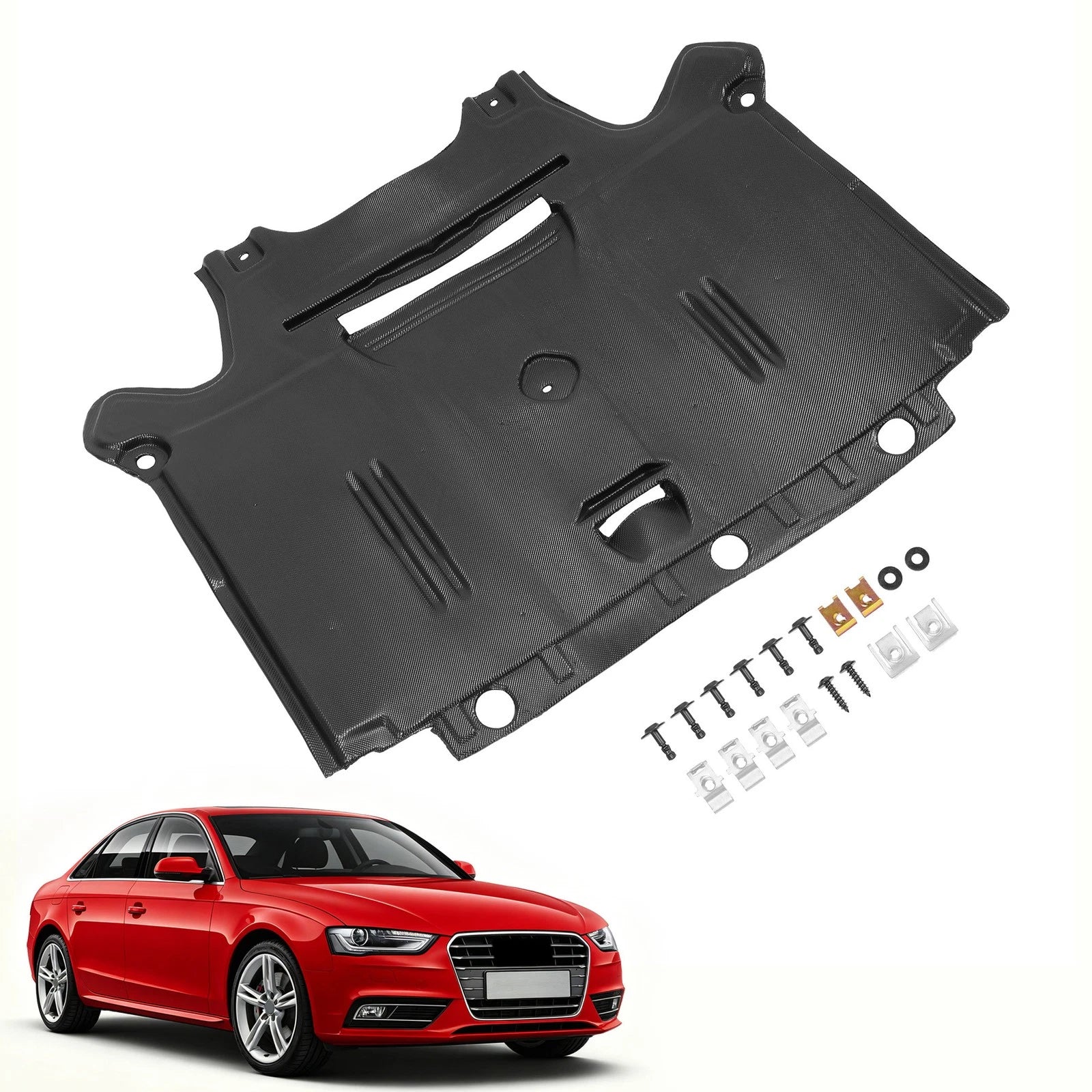 Rear Engine Splash Shield Under Cover for Audi A4 A5 Q5 (2008–2017)
