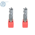 2 Pack 1/2" Variable 4 Flute Helix Carbide End Mill Tialn Coated