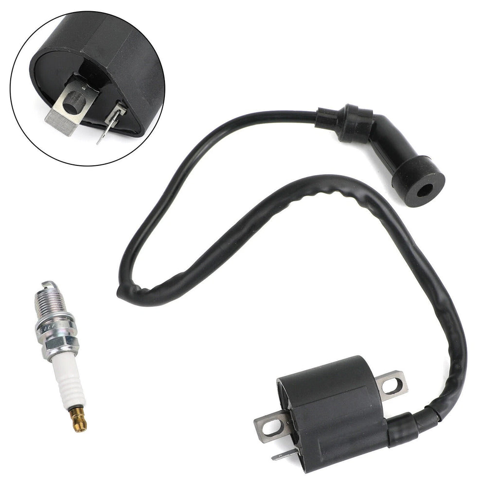 Ignition Coil + Spark Plug for Polaris ATV Trail Boss 325 330 (2003–2006) 31401-40F00 A