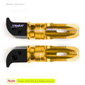 Rear Foot Pegs for Yamaha XJR1300, 1200, Tracer 900, YZF R3, R25, MT10, MT09 (2015–2023) - Gold