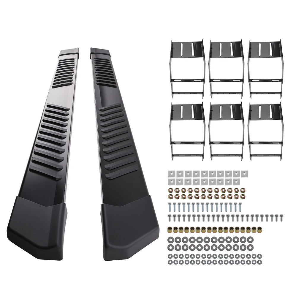 2X Non-Slip Side Steps Nerf Bars for Ford F350 F-250 SuperDuty (2017–2026)