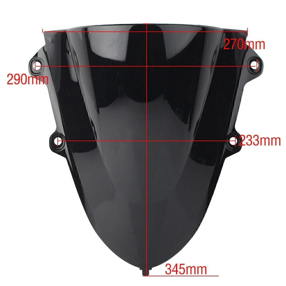Windshield for Yamaha YZF R15 V3 (2017-2019) - Silver ABS