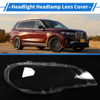 Headlight Lens Cover for BMW X5 E70 (2008–2013) PC Clear