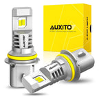 9007 Headlight Bulb Kit for (6500K White, High Low Beam)