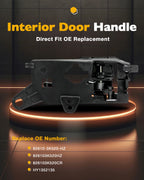 Front Left Interior Door Handle for Hyundai Sonata (2008–2010) HY1352135