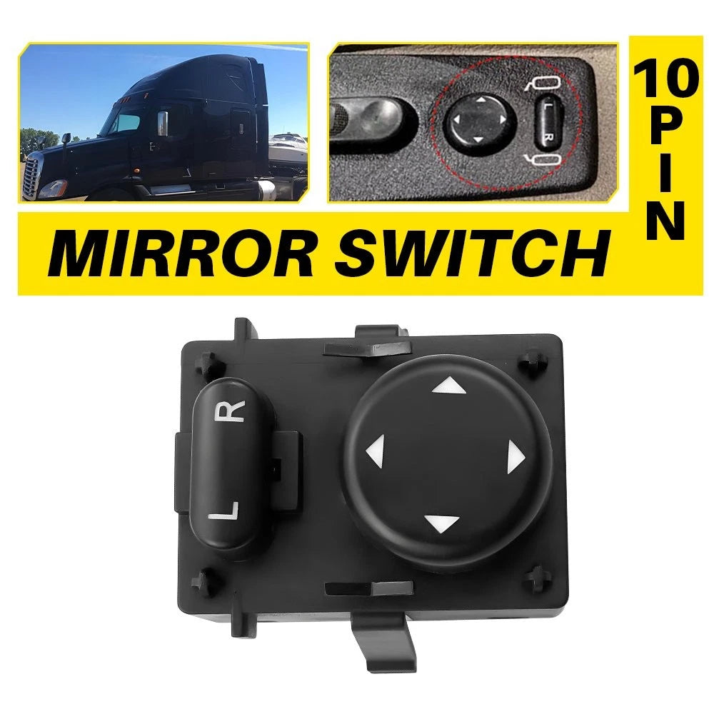 Power Mirror Switch Control for Freightliner Cascadia (2008–2017)