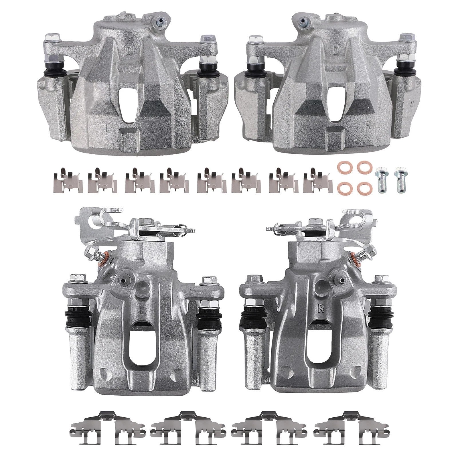 Disc Brake Calipers for Pontiac Vibe 2009-2010, Toyota Corolla 2009-2010