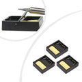 Compact Iron Stand for Electric Soldering Iron with Tip Cleaner