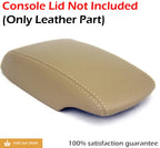 Center Console Armrest Cover for Nissan Sentra (2013–2019) Beige Leather