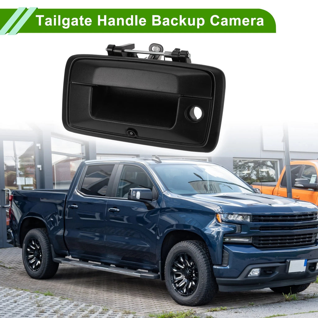 Tailgate Handle with Backup Rear View Camera No. 23128692 for Chevrolet Silverado 