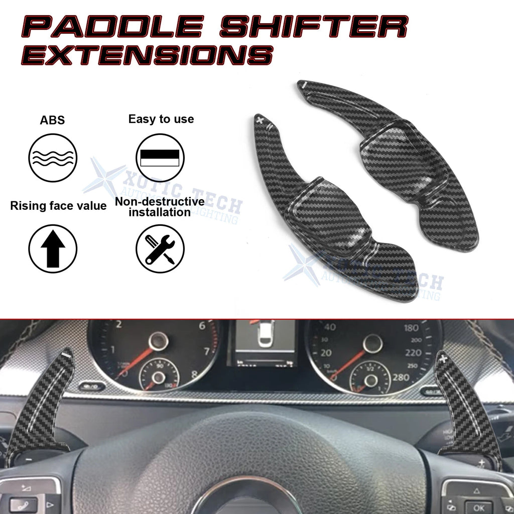 Steering Wheel Paddle Shifter Extension for VW Golf CC MK6 Beetle (2010-2019)