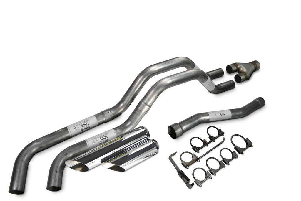 Dual Exhaust Y Pipe 2.5" Side Exit for Nissan Titan (2004–2006)