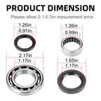 Front Differential Bearing & Seal Kit for Polaris Sportsman 400 450 500 700 800 (2000–2014)
