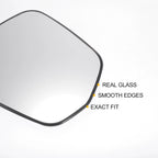 Right Side White Mirror Glass w/ Back Non-heated for Honda HR-V (2014–2020)