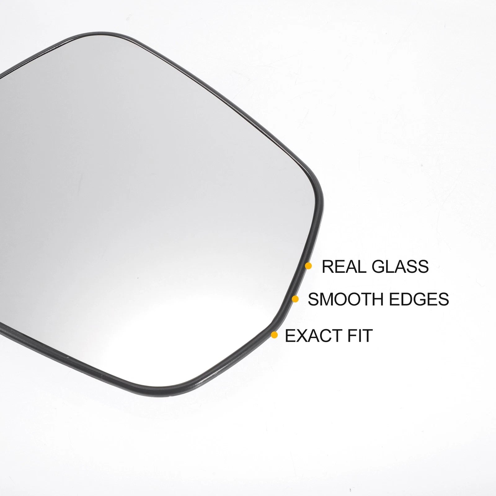 Right Side White Mirror Glass w/ Back Non-heated for Honda HR-V (2014–2020)