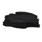 12 Pairs Cotton Work Gloves Black Large