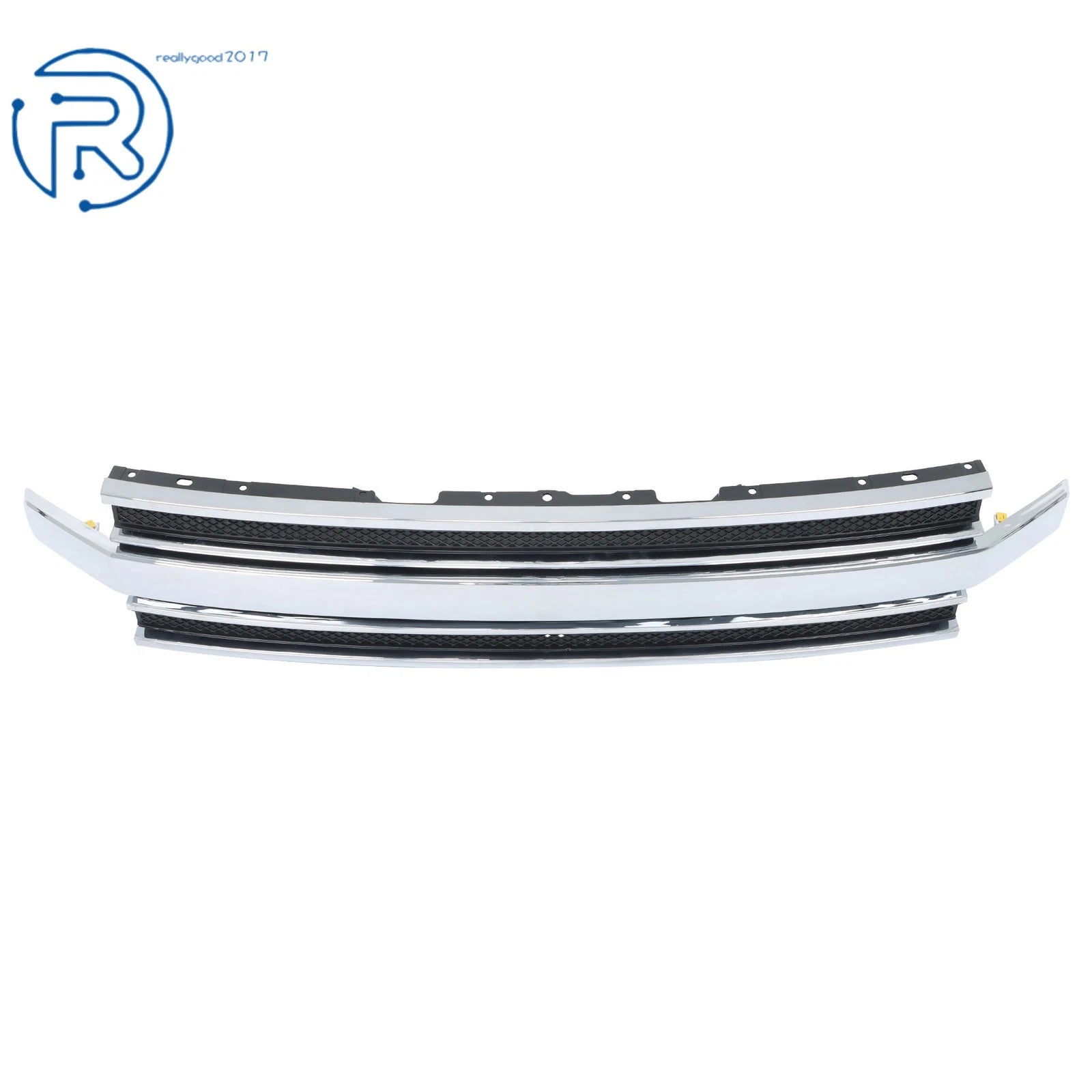 Front Grille for Ford Flex (2013-2019) with Chrome Trim
