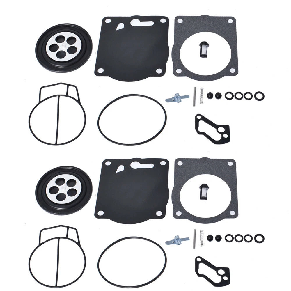 Set of 2 Carburetor Rebuild Kits for SeaDoo 951 GSX GTX RX XP LRV (1998–2002)