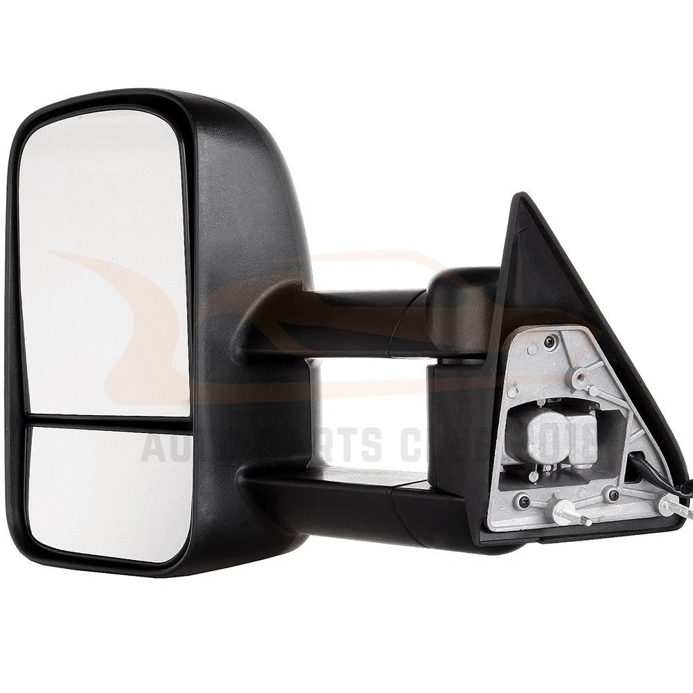 Set of 2 Power Black Tow Mirrors for C/K C10 1500/2500/3500 (1988–1998)