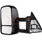 Set of 2 Power Black Tow Mirrors for C/K C10 1500/2500/3500 (1988–1998)