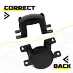 Set of 2 Front Bumper Fog Light Covers for Honda Civic Sedan (2022–2025)