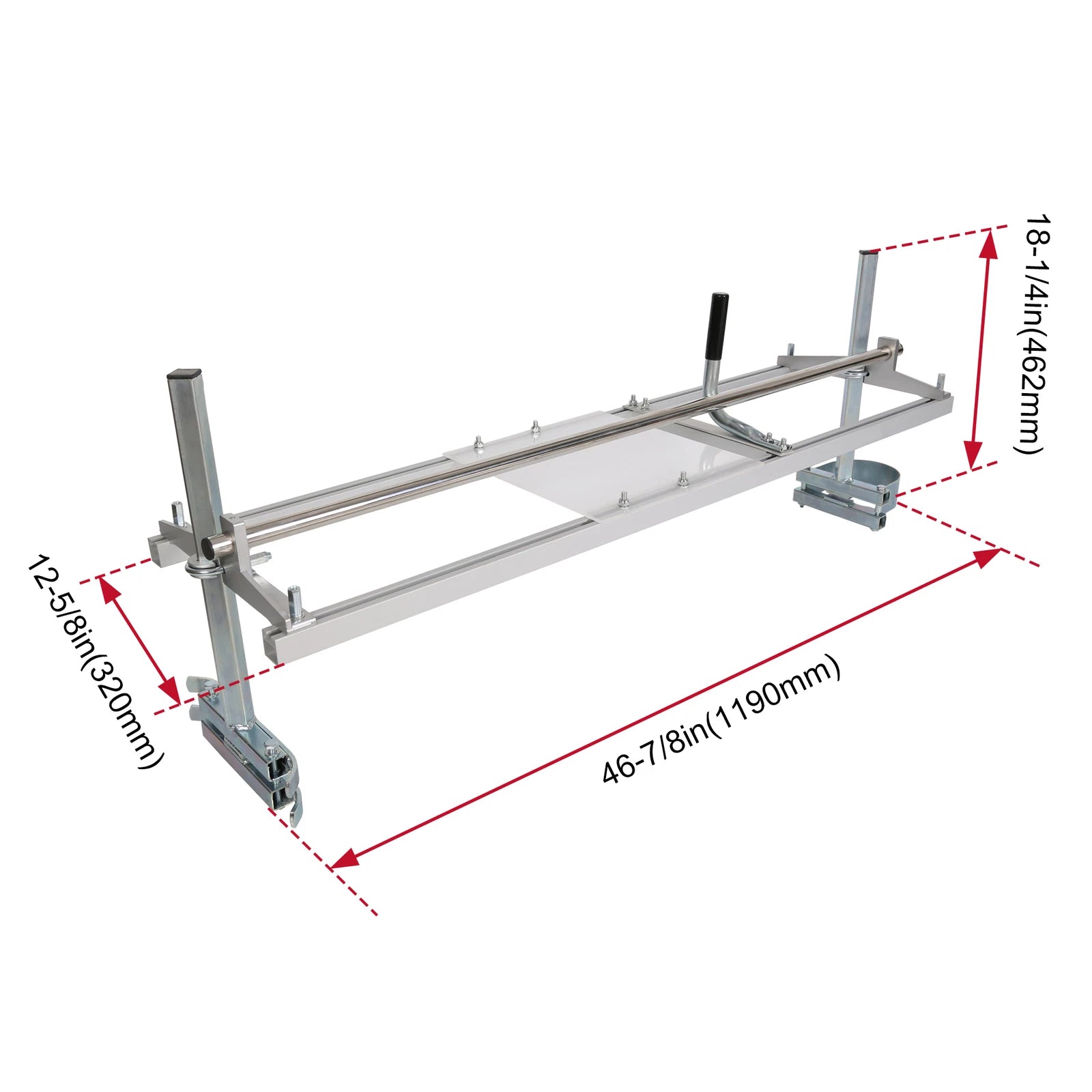 Chain Saw Mill for Portable Lumber Cutting (14"-48")