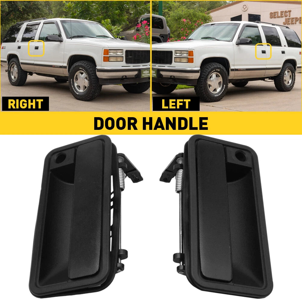 2X Front Exterior Door Handle for Chevy GMC C1500 (1988–1994)