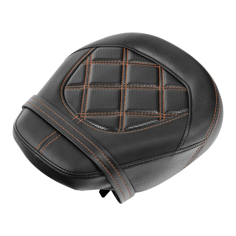 Black Driver/Passenger Seat for Harley Touring Street Road Glide (2009–2023)