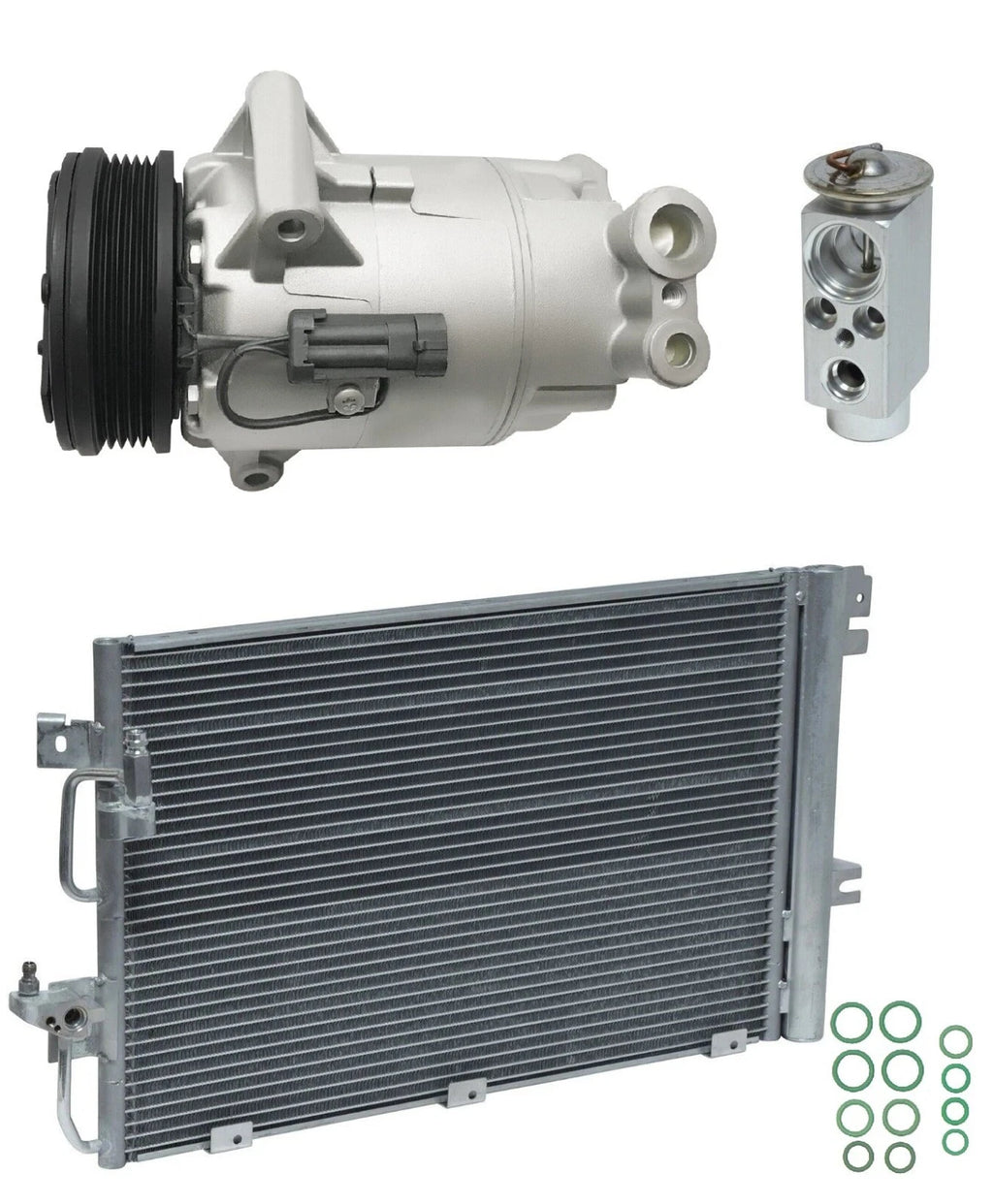 AC Compressor Kit With Condenser for Saturn Astra 1.8L (2009–2009)