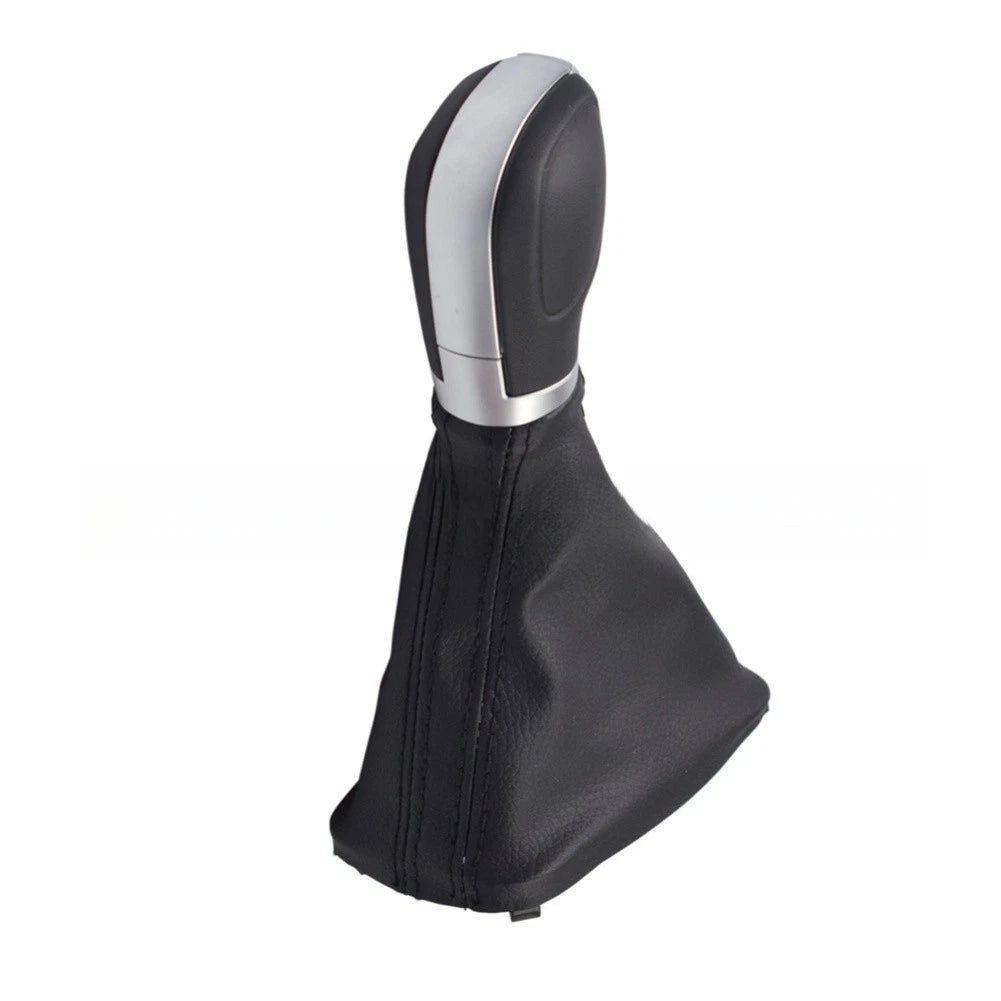 Black Shift Knob Gear with Boot Cover for Volkswagen Passat B7 CC (2006–2016)