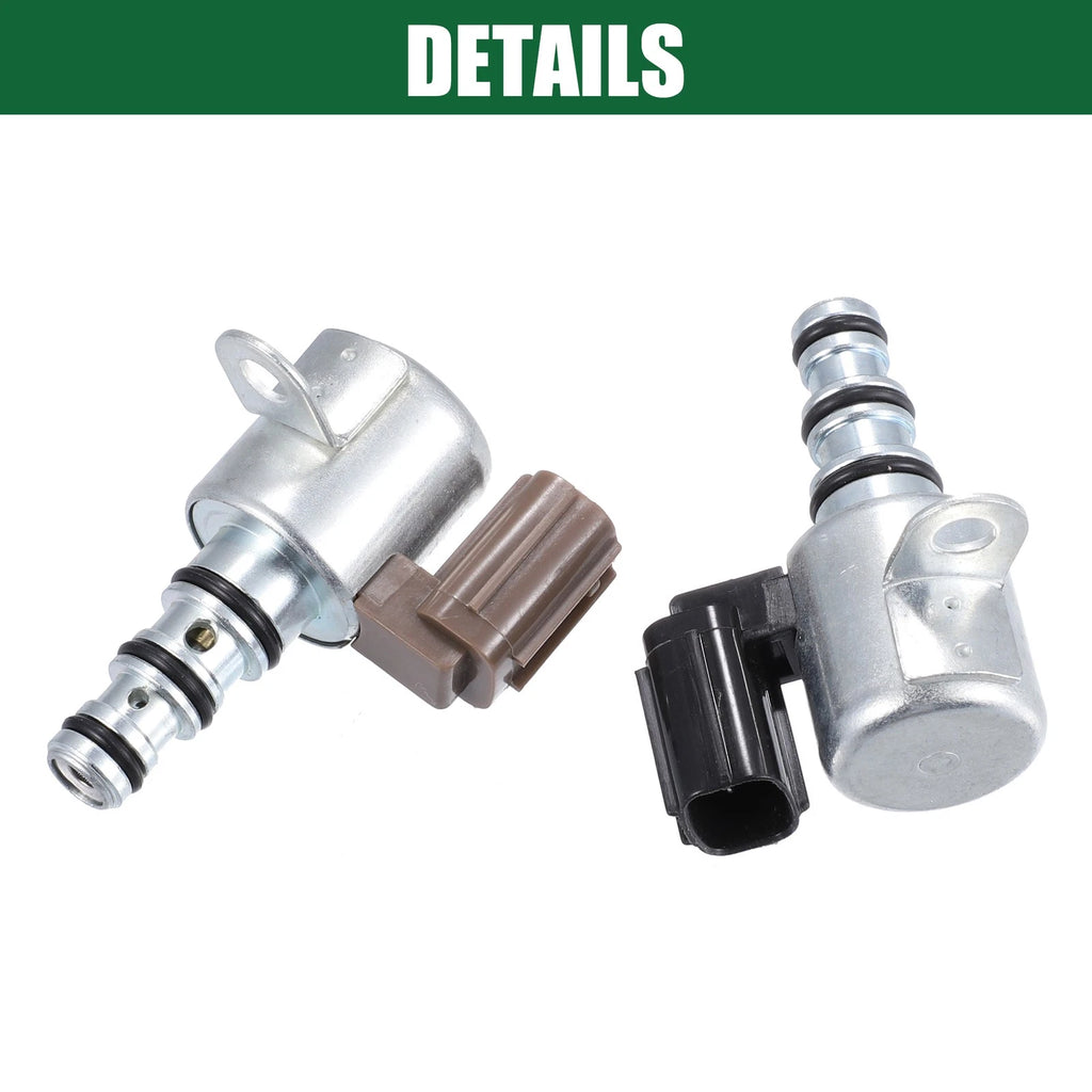 Set of 2 Transmission Shift Control Solenoids for Honda (Metal 28400-P6H-013)