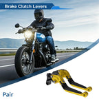Adjustable Brake Clutch Lever for Honda CBR600RR (2003–2019) - Gold Black