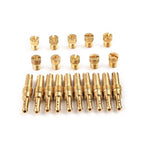 20pcs Carburetor Main & Pilot Jet Kit for PWK CVK Gold Motor