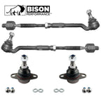 4pc Front Tie Rod Assemblies & Lower Ball Joint Kit for BMW E53 X5 (2000–2006)
