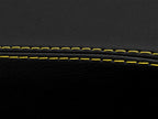 Dash Trim Leather Cover for Chevrolet Camaro (2012–2014) Yellow Stitch