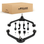 Set of 8 Front Upper Control Arms Tie Rods for Jeep Liberty (2005–2007)