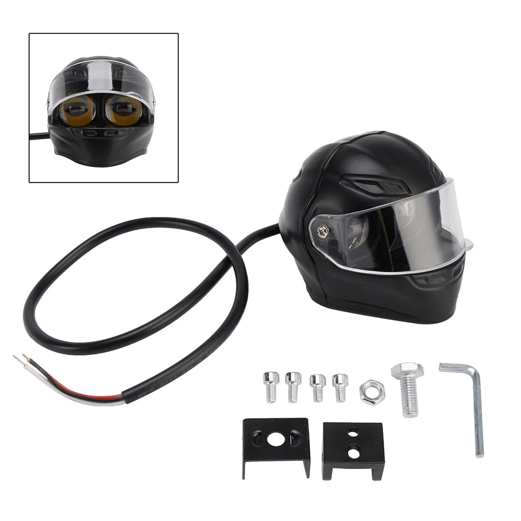 LED Worklight Headlight Fog Light for Motorcycles (12V-80V)