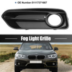 Left Fog Light Mesh Grille for BMW 1 Series F20 F21 LCI (2015–2018)