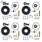 Carburetor Repair Kit 4X for Yamaha VMX1200 XVZ1300 (1985–1990)