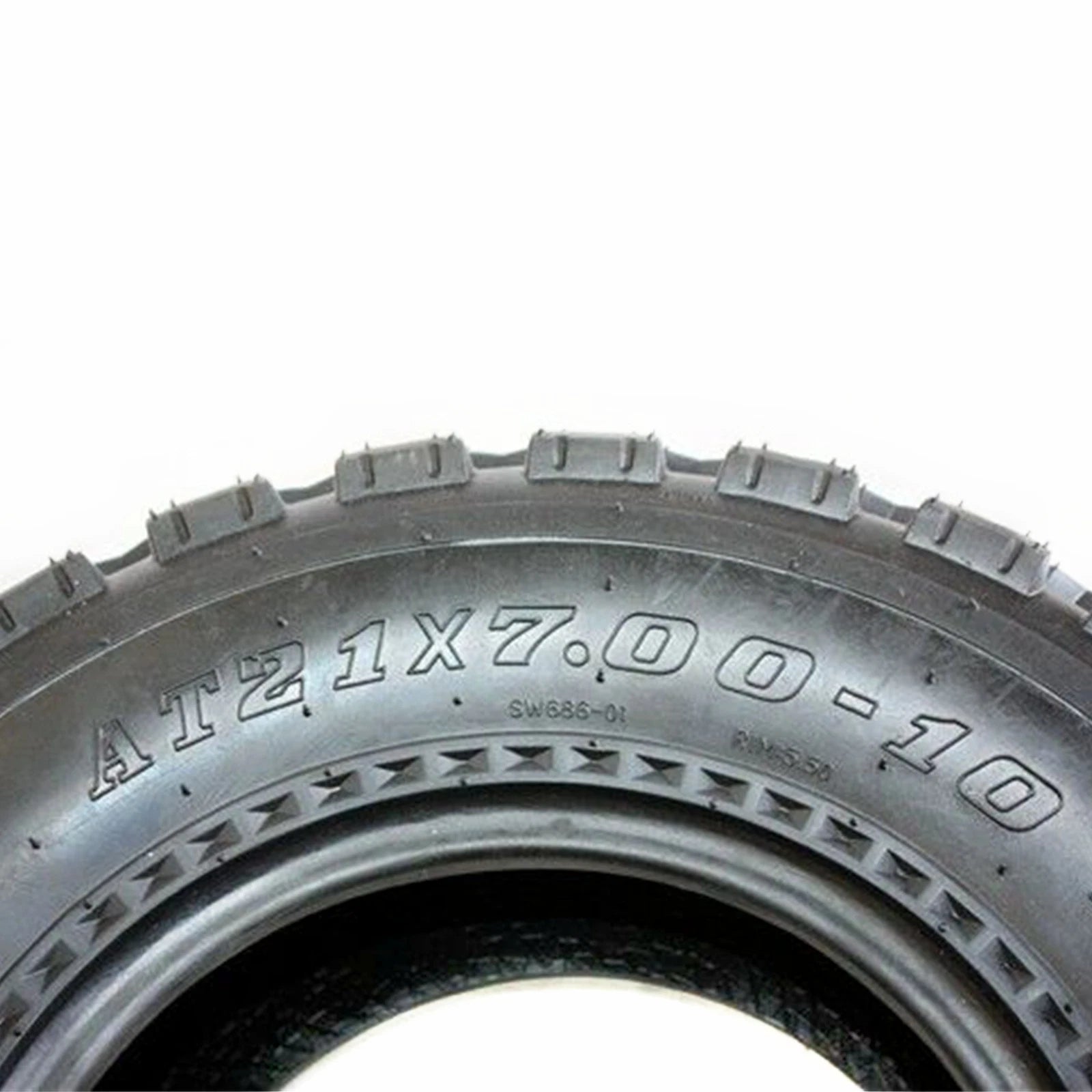 Set of 2 4Ply 21x7-10 Front Tires for 200cc 250cc Quad Dirt Bike ATV