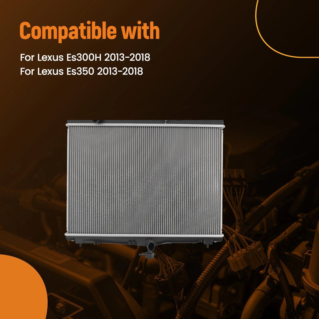 Cooling Radiator Assembly for Lexus ES300h ES350 (2013–2018)