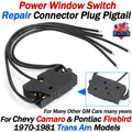 Power Window Switch for Chevy Camaro Firebird (1970–1981)