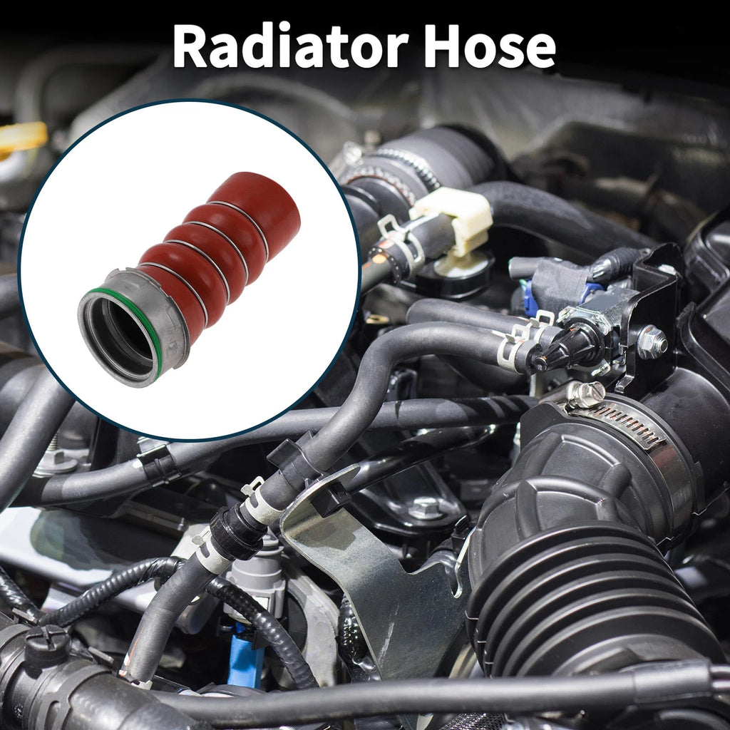 Radiator Hose for BMW 5 Series E60 (2005–2009) No. 11617823961, Red