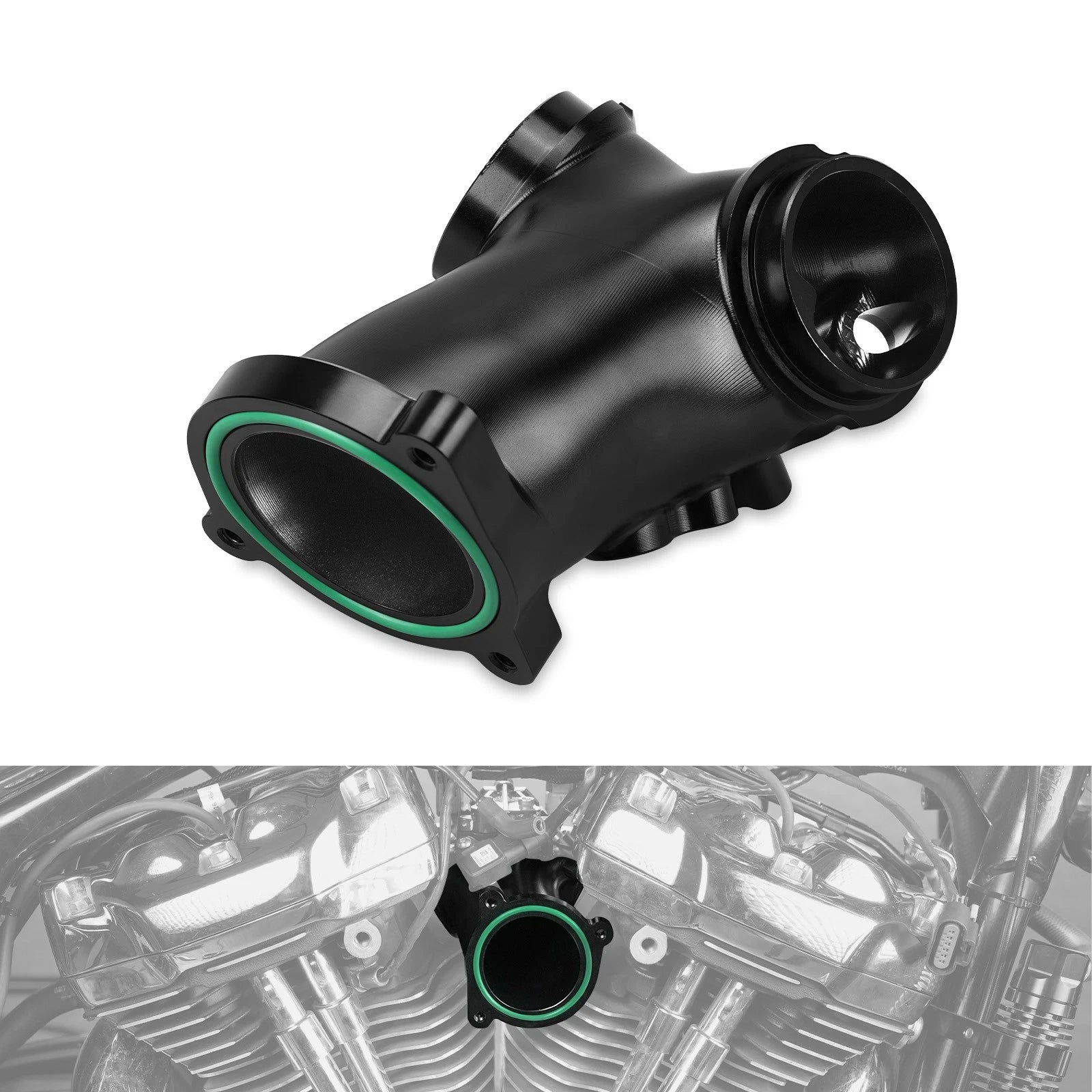 57mm Intake Manifold for Harley M8 Softail Slim FLSL (2018–2021)