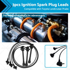 Ignition Spark Plug Leads for Toyota Landcruiser Prado 3.4L V6 (1996–2005)