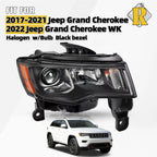 Halogen Headlight Right Passenger for Jeep Grand Cherokee (2017–2022)