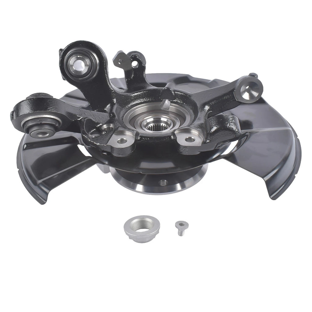 Rear Driver Side Steering Knuckle & Hub Bearing for BMW 335i 2007–2013