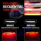 Sequential LED Brake Light Fog Lamp for Honda Civic Hatchback (2017–2021)