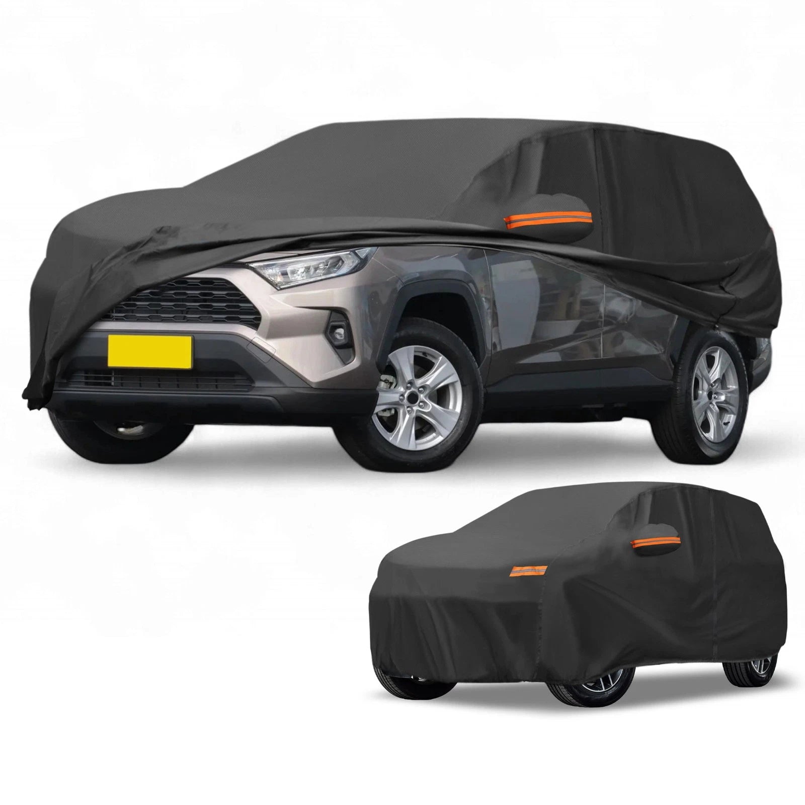 Waterproof Car Cover for Toyota RAV4 (190T-PU, Black)