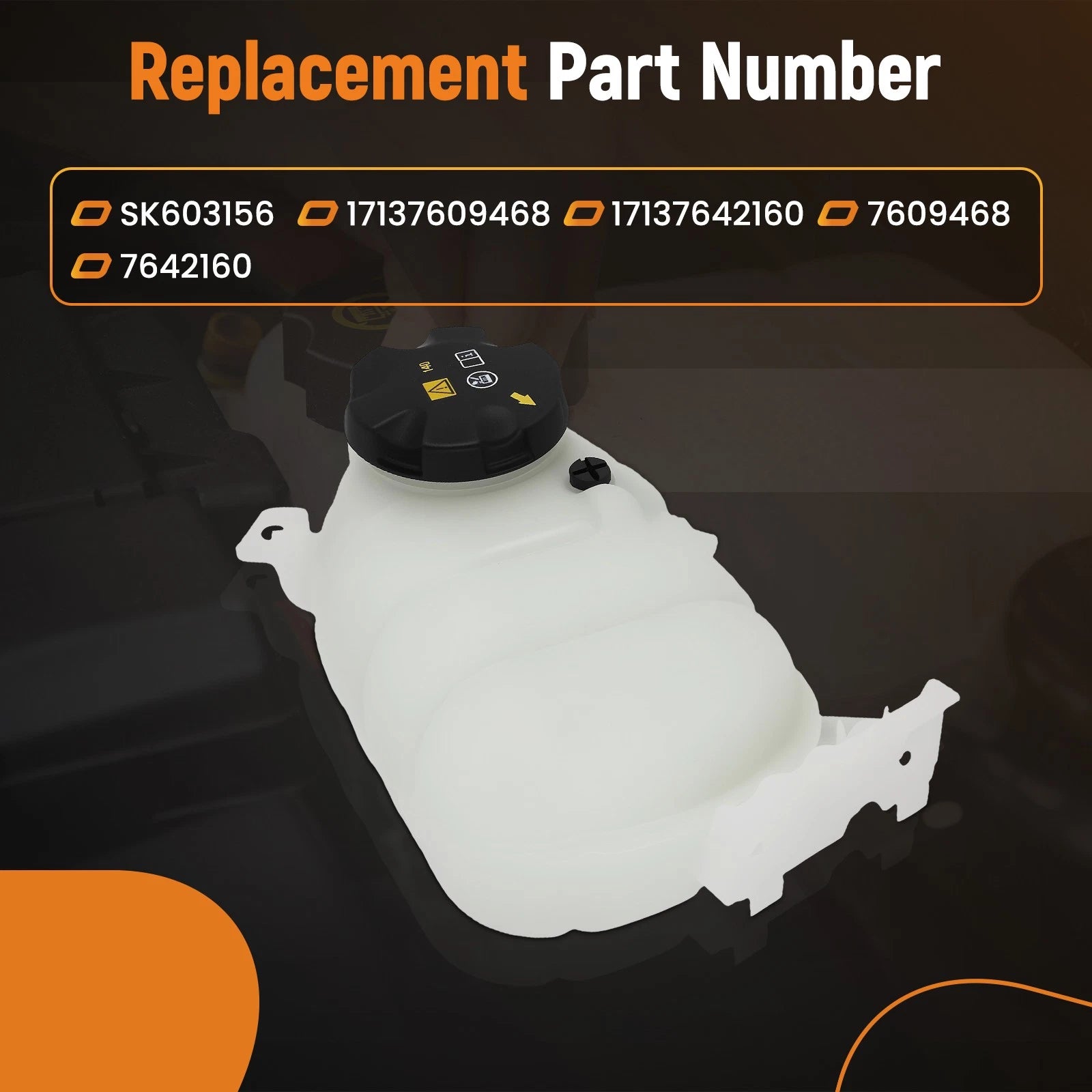 Coolant Expansion Tank with Sensor for BMW 335i 435i M2 M235i (2012–2015)
